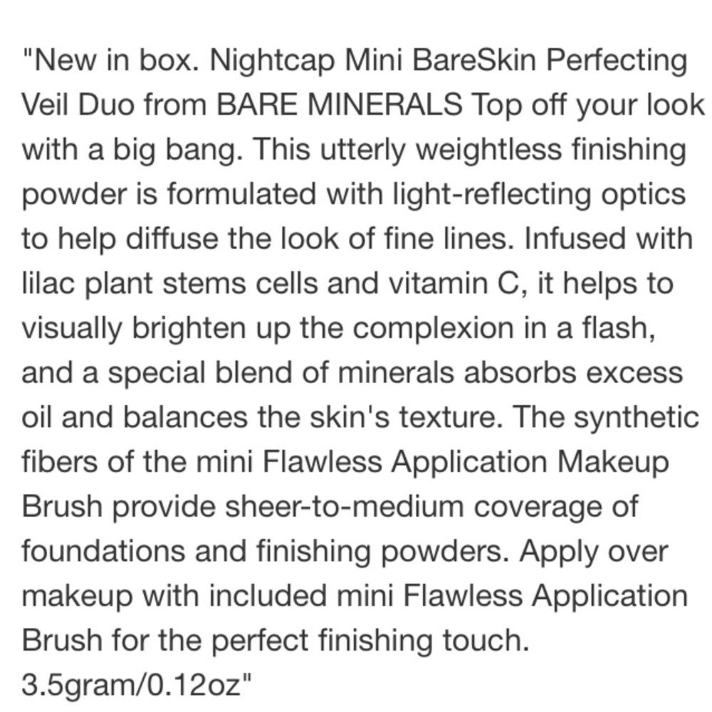 Bareminerals Bareskin Perfecting Veil and Brush - Picture 7 of 7